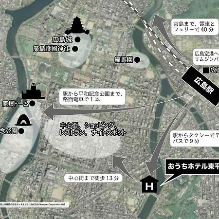 おうちホテル東平塚 #301 広島市 エクステリア 写真
